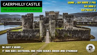 Caerphilly Castle  The Largest in Wales 2nd in Britain [upl. by Arodasi659]