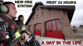 First 24 Hours in a New Fire Station  A Day in the Life [upl. by Aimet]