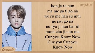 NCT U  Know Now Easy Lyrics [upl. by Otrebide66]